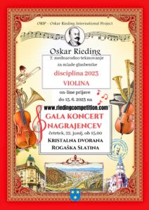 Oskar Rieding Plakat 2023 SLO nov