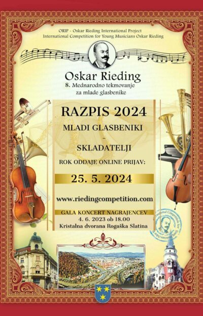 Oskar Rieding Plakat 2024 SLO
